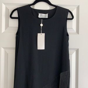 Vintage Maison Martin Margiela Paris long black dress size 40